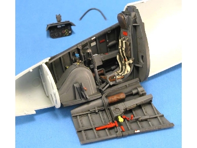 He-162 Cockpit Set (For Revell) - zdjęcie 1