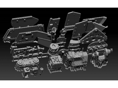 Humvee Tow Turret Set (Including M240 Var.1 Set) - zdjęcie 10