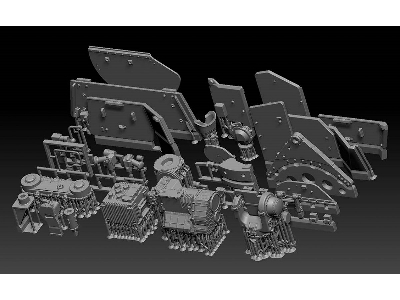 Humvee Tow Turret Set (Including M240 Var.1 Set) - zdjęcie 11
