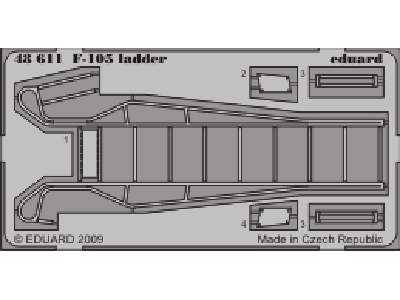  F-105 ladder 1/48 - blaszki - zdjęcie 1