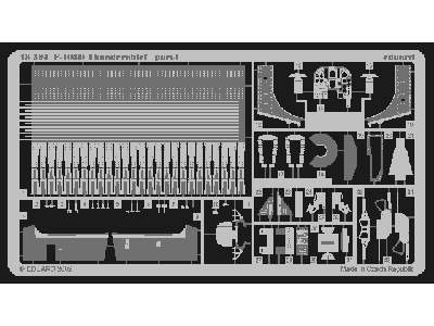  F-105D 1/48 - Monogram - blaszki - zdjęcie 2