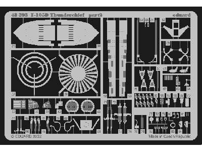  F-105D 1/48 - Monogram - blaszki - zdjęcie 3