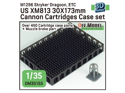 Us Xm813 30 X 173mm Cannon Cartridges Set - For M1296 Stryker Dragoon - zdjęcie 1