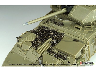 Us Xm813 30 X 173mm Cannon Cartridges Set - For M1296 Stryker Dragoon - zdjęcie 8