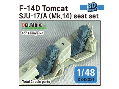 Grumman F-14 D Tomcat - Sju-17/A (Mk.14) Ejection Seat Set (Twin / For Tamiya Kits) - zdjęcie 1