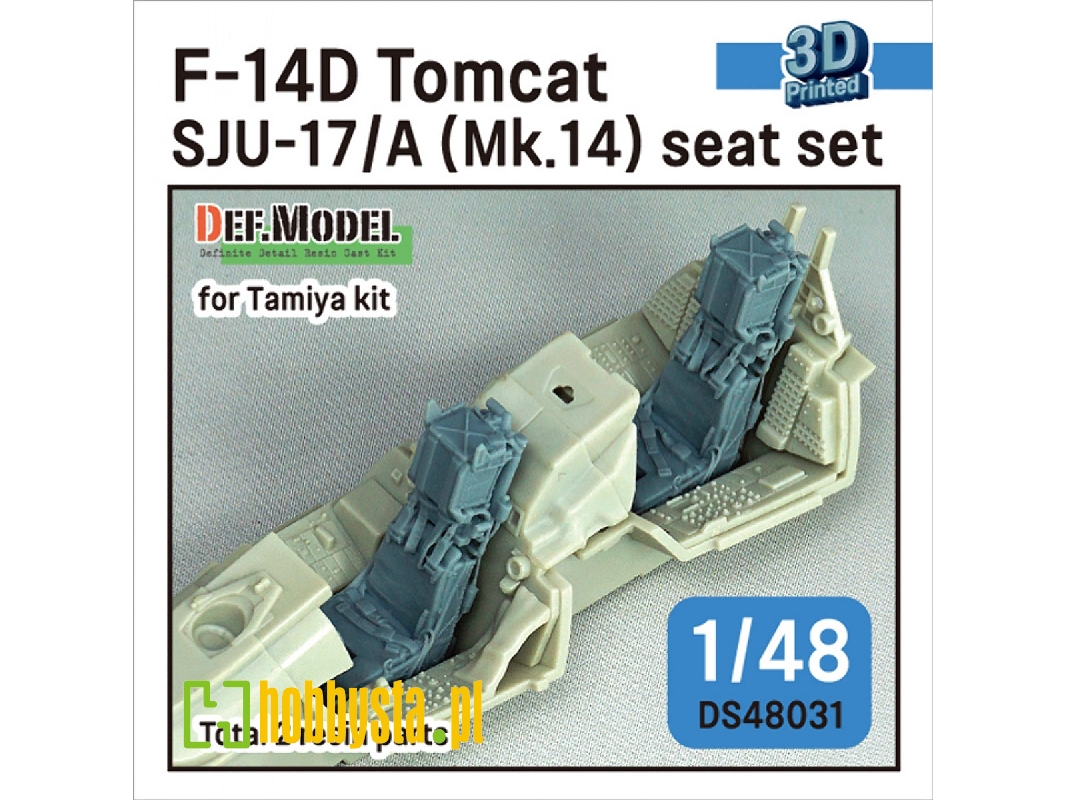 Grumman F-14 D Tomcat - Sju-17/A (Mk.14) Ejection Seat Set (Twin / For Tamiya Kits) - zdjęcie 1 Grumman F-14 D Tomcat - Sju-17/A (Mk.14) Ejection Seat Set (Twin / For Tamiya Kits) - zdjęcie 1