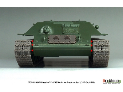 Russian T-34/85 - Workable Track Set - zdjęcie 13