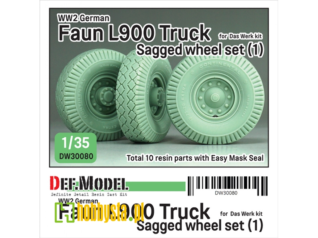 German Wwii Faun L900 - Truck Wheel Set 1 Continental (For Das Werk Kits) - zdjęcie 1 German Wwii Faun L900 - Truck Wheel Set 1 Continental (For Das Werk Kits) - zdjęcie 1