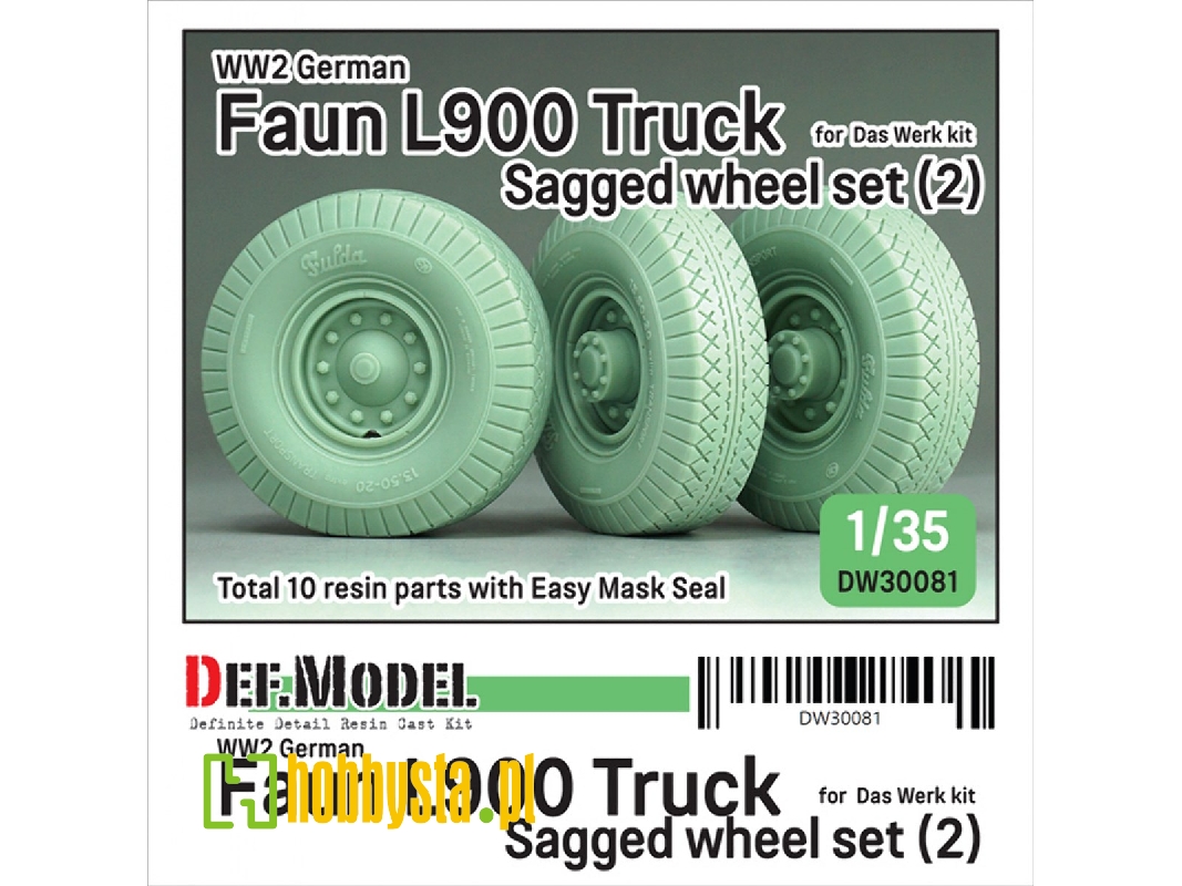 German Wwii Faun L900 - Truck Wheel Set 2 Fulda (For Das Werk Kits) - zdjęcie 1 German Wwii Faun L900 - Truck Wheel Set 2 Fulda (For Das Werk Kits) - zdjęcie 1