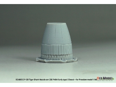 F-20 Tigershark - Nozzle Set Closed (Ge Yf404-100 / For Freedom Model Kits) - zdjęcie 3