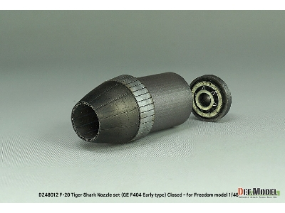 F-20 Tigershark - Nozzle Set Closed (Ge Yf404-100 / For Freedom Model Kits) - zdjęcie 6