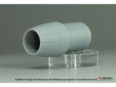 F-20 Tigershark - Nozzle Set Opened (Ge Yf404-100 / For Freedom Model 1/48) - zdjęcie 4