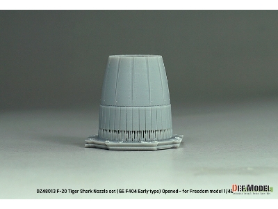 F-20 Tigershark - Nozzle Set Opened (Ge Yf404-100 / For Freedom Model 1/48) - zdjęcie 6