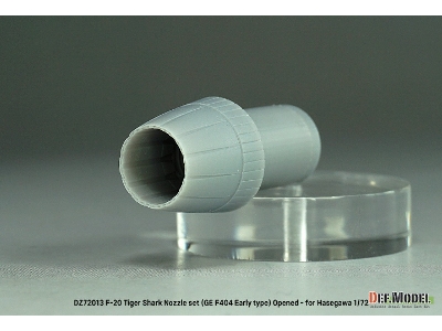 F-20 Tigershark - Nozzle Set Opened (Ge Yf404-100 / For Hasegawa Kits) - zdjęcie 4
