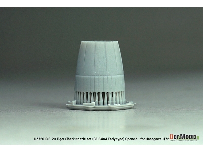 F-20 Tigershark - Nozzle Set Opened (Ge Yf404-100 / For Hasegawa Kits) - zdjęcie 6