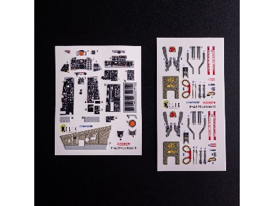 Mcdonnell Douglas F-4 J - Interior 3d Decals (For Tamiya Kits) - zdjęcie 1