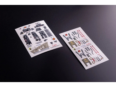 Mcdonnell Douglas F-4 J - Interior 3d Decals (For Tamiya Kits) - zdjęcie 2