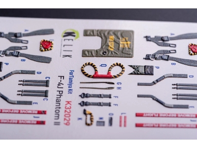 Mcdonnell Douglas F-4 J - Interior 3d Decals (For Tamiya Kits) - zdjęcie 4