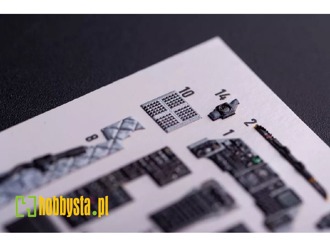 Fairchild A-10 A Thunderbolt Ii - Interior 3d Decals (For Tamiya Kits) - zdjęcie 1