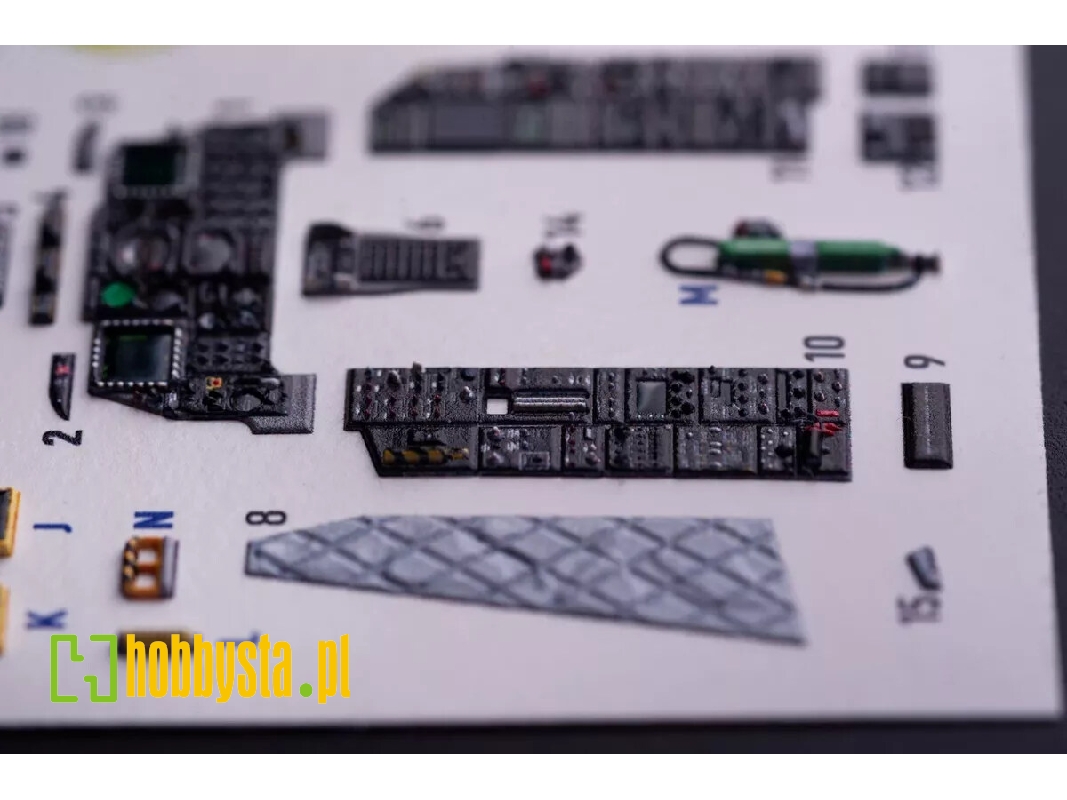 Fairchild A-10 C Thunderbolt Ii - Interior 3d Decals (For Gwh Kits) - zdjęcie 1