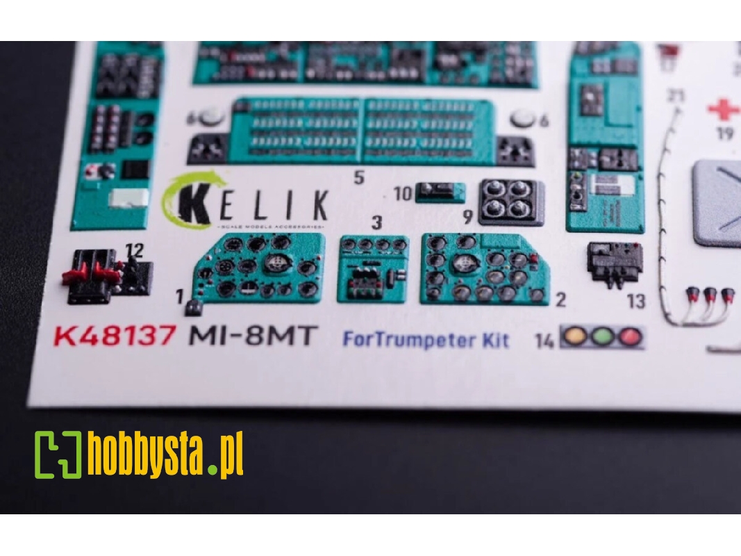 Mil Mi-8mt - Interior 3d Decals (For Trumpeter Kits) - zdjęcie 1