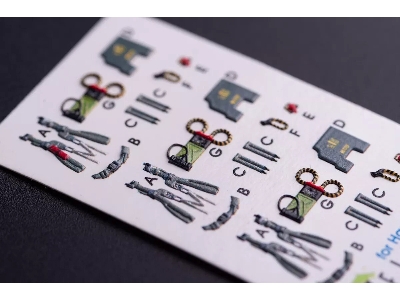 Mcdonnell Douglas Rf-4 B - Interior 3d Decals (For Hasegawa Kits) - zdjęcie 1