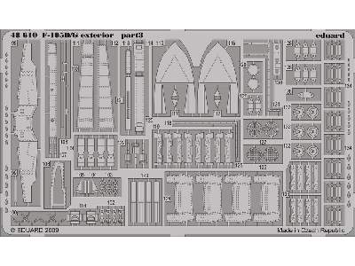  F-105D/ G exterior 1/48 - Hobby Boss - blaszki - zdjęcie 4