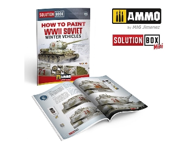 Solution Book 20 - How To Paint Wwii Soviet Winter Vehicles (Multilingual: English, Spanish, French, German) - zdjęcie 2