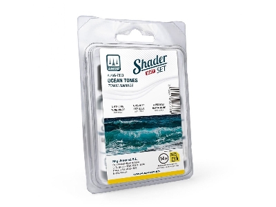 A.Mig 7333 Shader Set Ocean Tones Matt Paint Set - zdjęcie 1