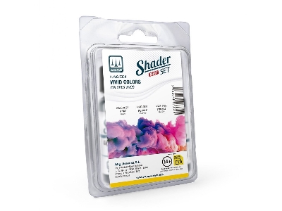 A.Mig 7334 Shader Set Vivid Colors Matt Paint Set - zdjęcie 1