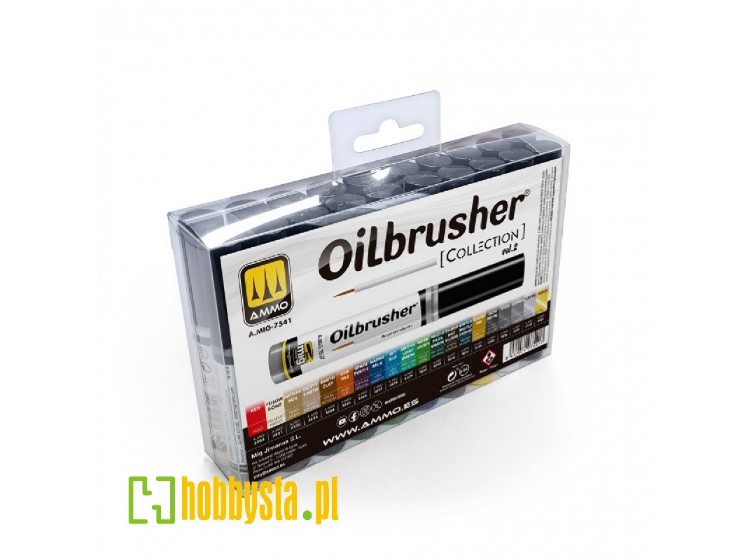 A.Mig 7541 Ammo Collections: Oilbrusher Vol.2 Paint Set - zdjęcie 1
