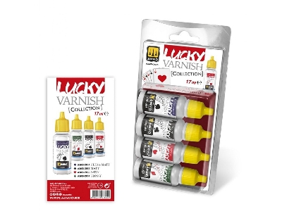 A.Mig 7555 Ammo Collections: Lucky Varnish Set - zdjęcie 1