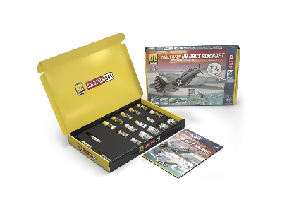 A.Mig 7734 Solution Box 30 - How To Paint Early Wwii Us Navy Aircraft - zdjęcie 2