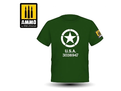 Ammo T-shirt Us Star Size L - zdjęcie 1