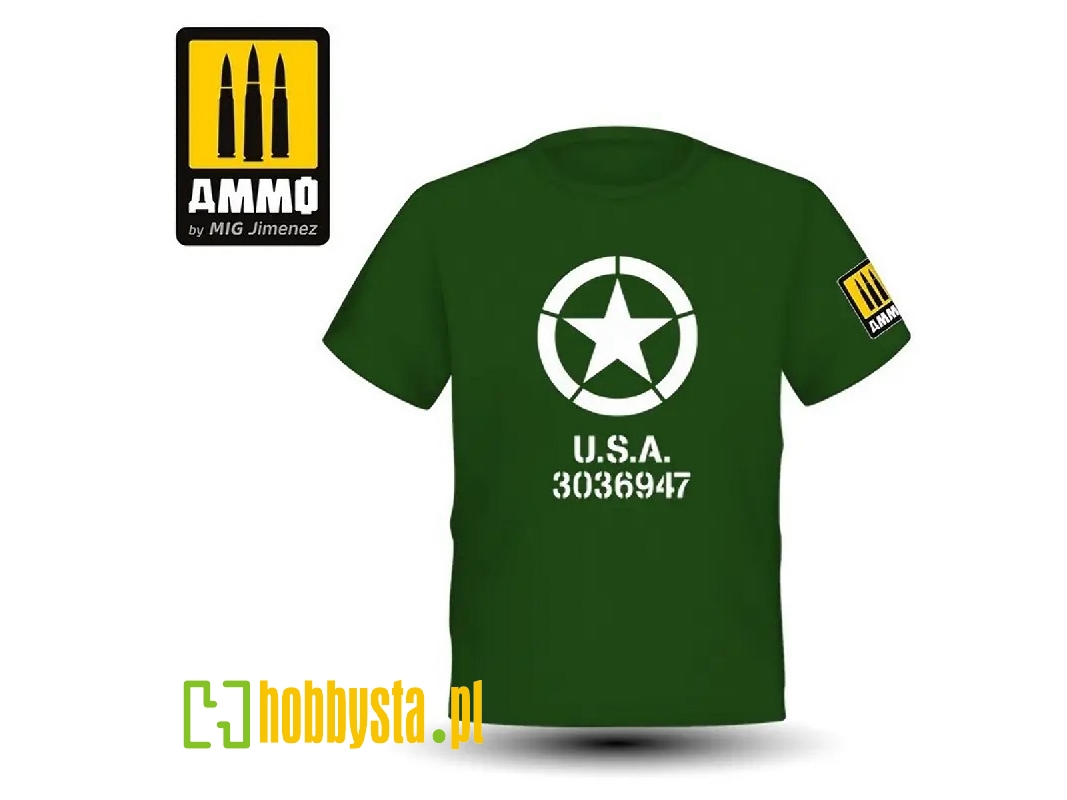 Ammo T-shirt Us Star Size L - zdjęcie 1