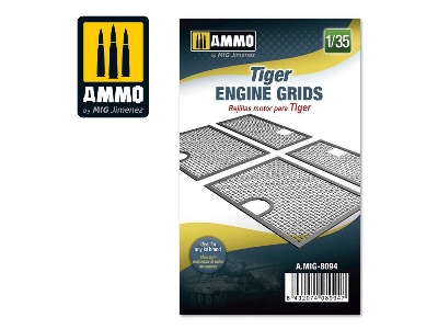 Tiger - Engine Grids (3d Printed) - zdjęcie 2