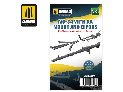 German Mg34 With Aa Mount And Bipods - zdjęcie 2