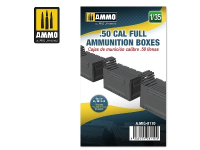 Us .50 Cal Full Ammunition Boxes - zdjęcie 2