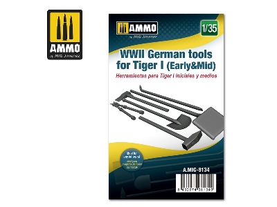 Wwii German Tools For Tiger I (Early&mid) - zdjęcie 1