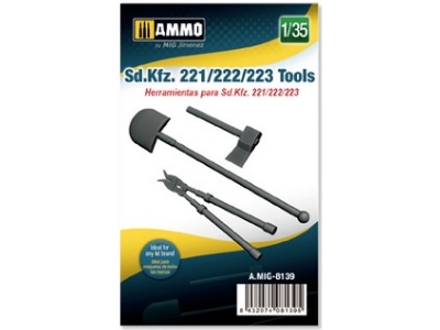 Sd.Kfz. 221/222/223 Tools - zdjęcie 1