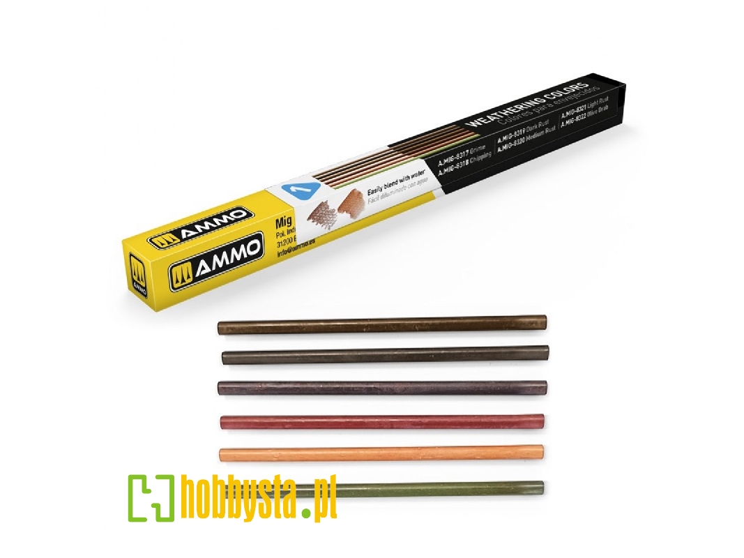 A.Mig 8338 Lock N Load - Weathering Colors Set - zdjęcie 1 A.Mig 8338 Lock N Load - Weathering Colors Set - zdjęcie 1