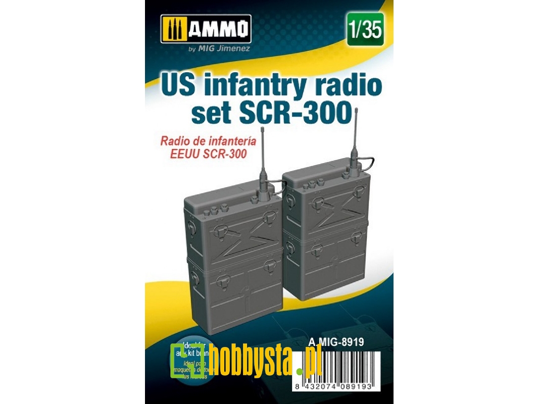Us Wwii Radio Set Scr-300 - zdjęcie 1 Us Wwii Radio Set Scr-300 - zdjęcie 1