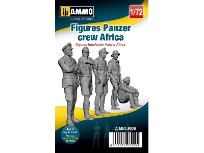 Figures German Tank Crew - Afrika Korps - zdjęcie 1
