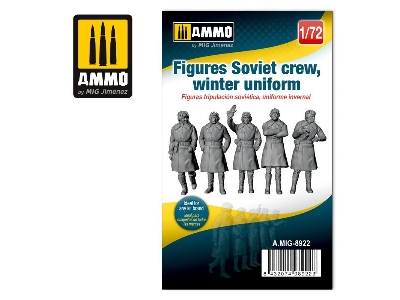 Figures Soviet Wwii Tank Crew (Winter Uniform) - zdjęcie 2