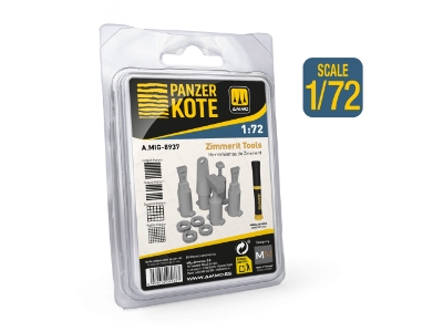 Panzer Kote Zimmerit Tools For 1:72 German Afv - zdjęcie 1