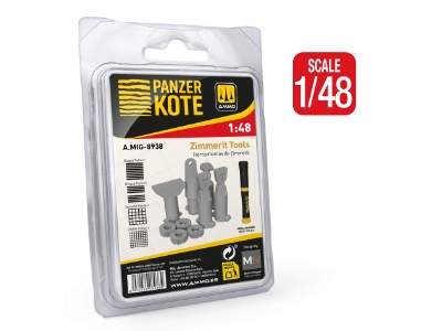 Panzer Kote Zimmerit Tools For 1:48 German Afv - zdjęcie 1