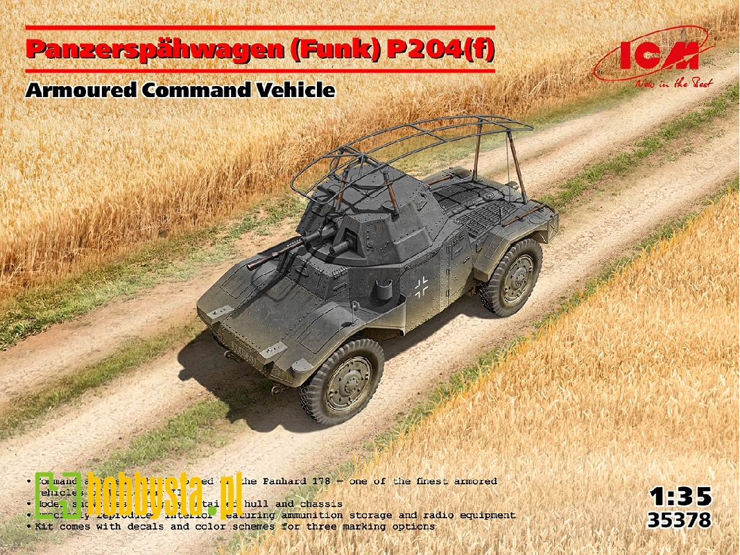 Panzerspähwagen (Funk) P204(F) - zdjęcie 1 Panzerspähwagen (Funk) P204(F) - zdjęcie 1