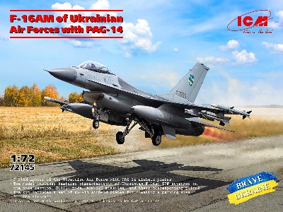F-16am Of Ukrainian Air Forces With Pag-14 - zdjęcie 1