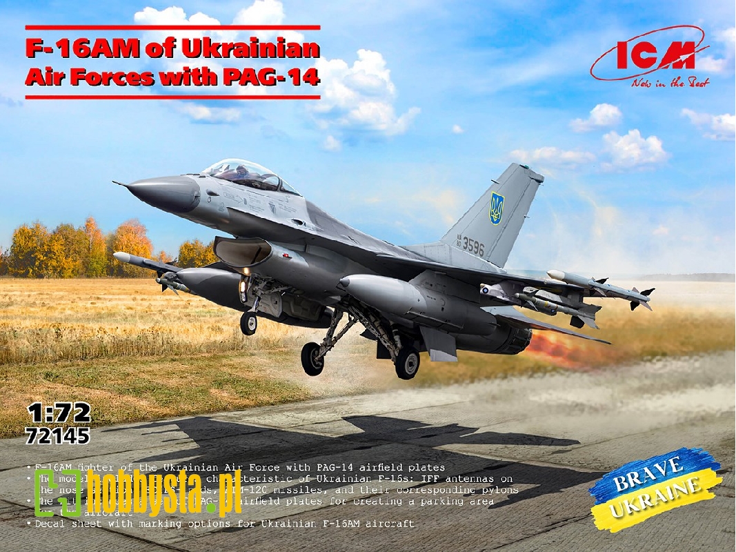F-16am Of Ukrainian Air Forces With Pag-14 - zdjęcie 1 F-16am Of Ukrainian Air Forces With Pag-14 - zdjęcie 1