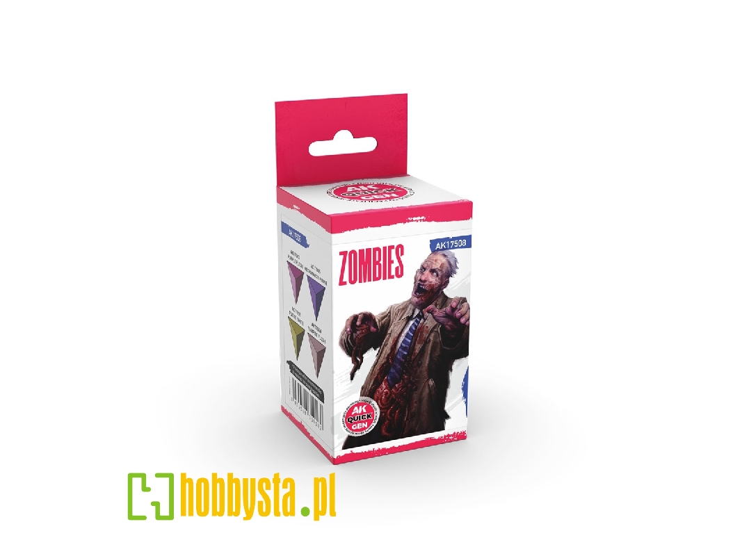 Ak 17508 Zombies Paints Set - zdjęcie 1 Ak 17508 Zombies Paints Set - zdjęcie 1
